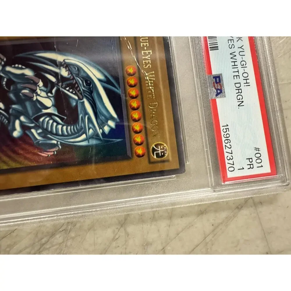 2002 Yu-Gi-Oh Starter Deck Kaiba Blue-Eyes White Dragon SDK-001 PSA 1 PR